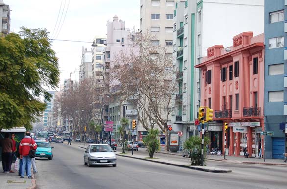 Amplias y coloridas avenidas - Montevideo